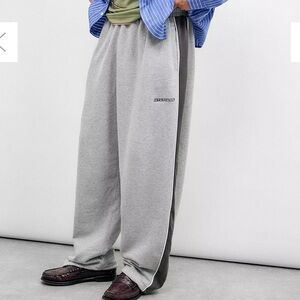 iets frans... Harri Paneled‎ Baggy Jogger Pant Heather Grey New With Tags